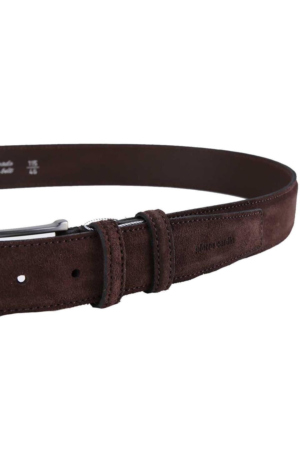 Pierre Cardin Süet Deri Kahve Kemer 2000K