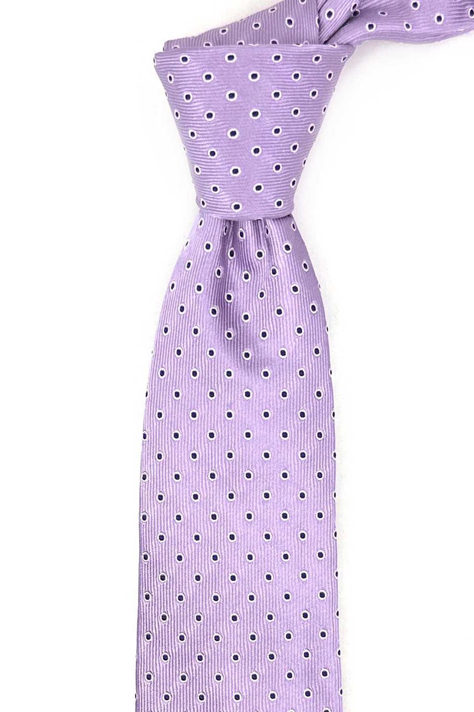 Radicale Style Lila İtalyan İpek Kravat İK2104