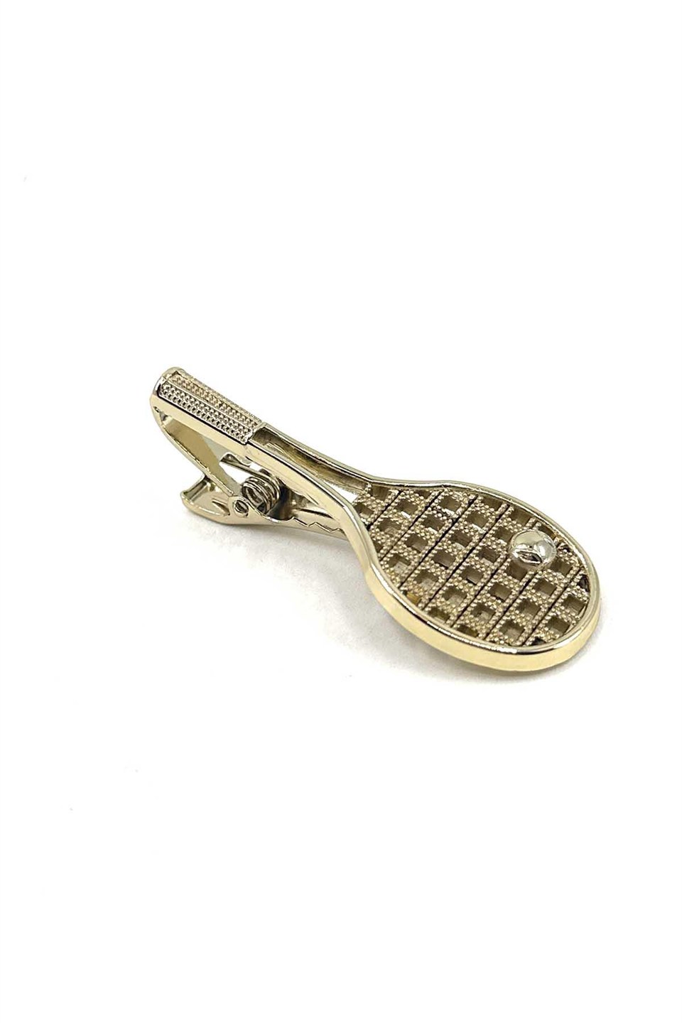 Raket Gold Renk Kravat İğnesi KIY778