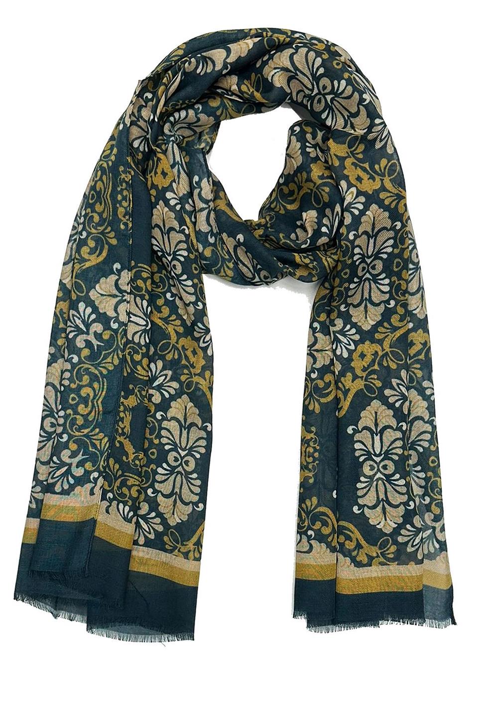Reade Style Yeşil İtalyan Modal Kaşkol MDL24