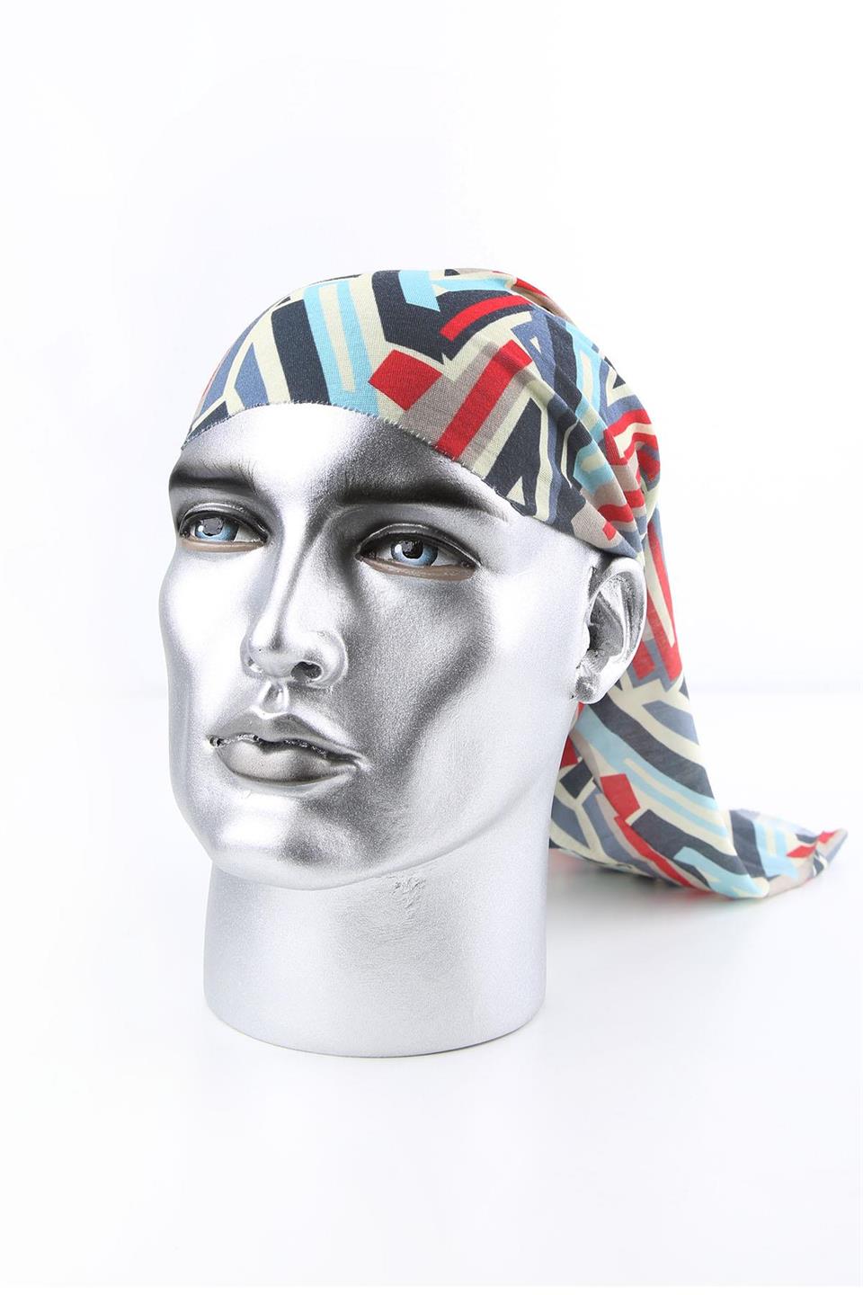 Retro Çok Renkli Bandana BND56