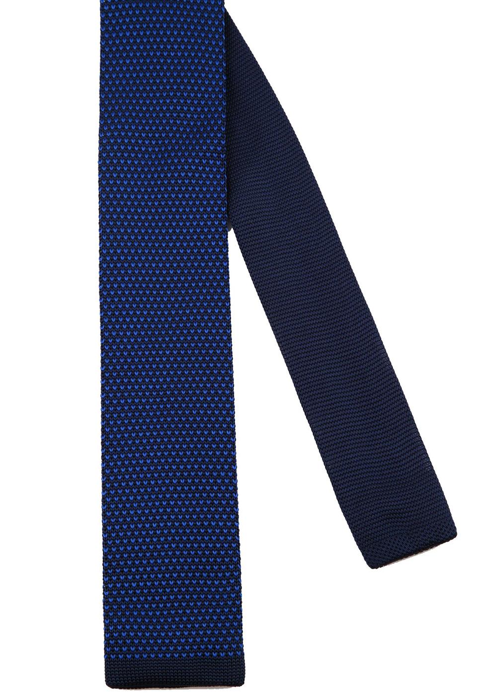 Saks Noktalı Örgü Kravat 8172