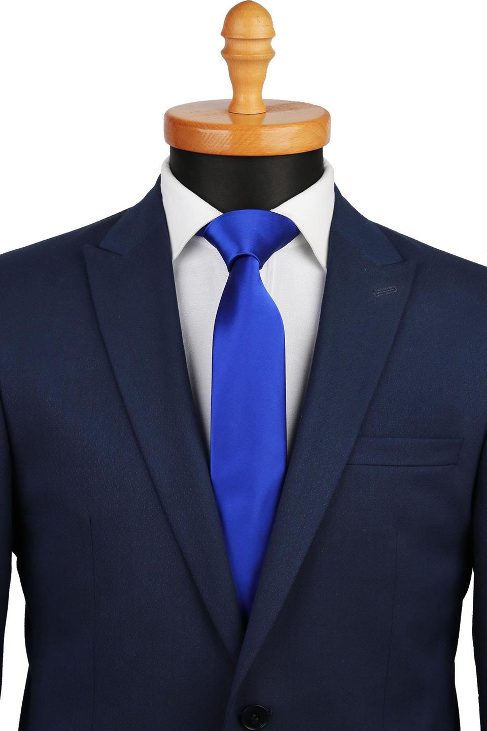 Saks Saten Slim Kravat ST4008