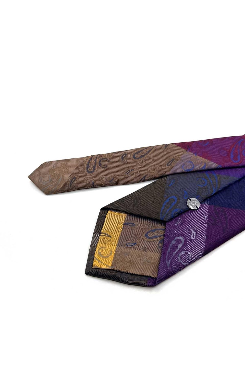 Şal Desen Patchwork Klasik Kravat KK13823