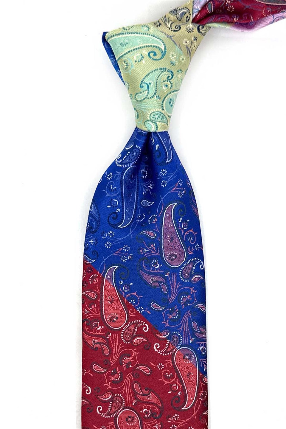 Şal Desen Patchwork Klasik Kravat KK13817