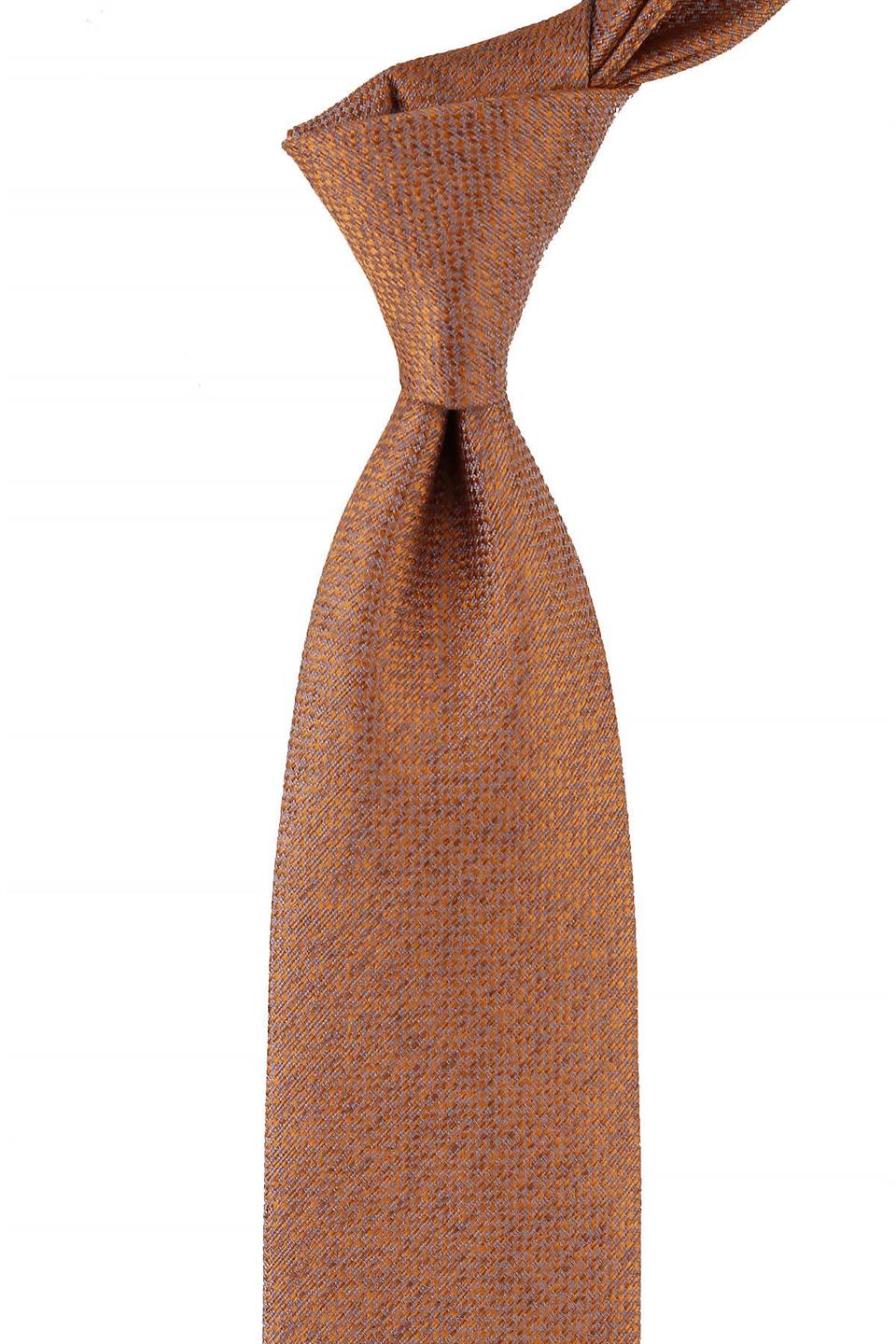 Sarı Nokta Desen Mendilli Klasik Kravat KK10734