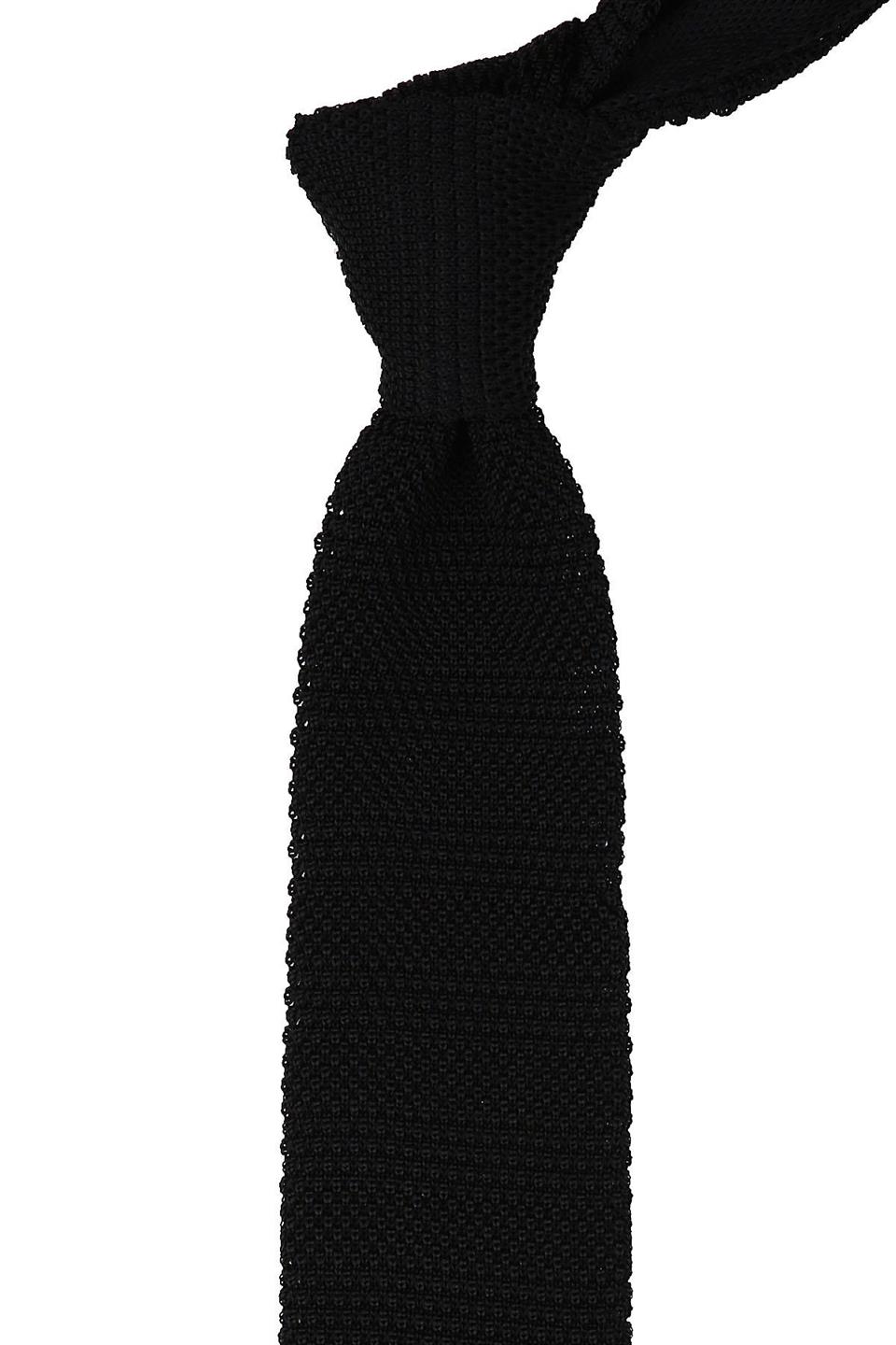 Siyah Düz Örgü Kravat ÖR8290