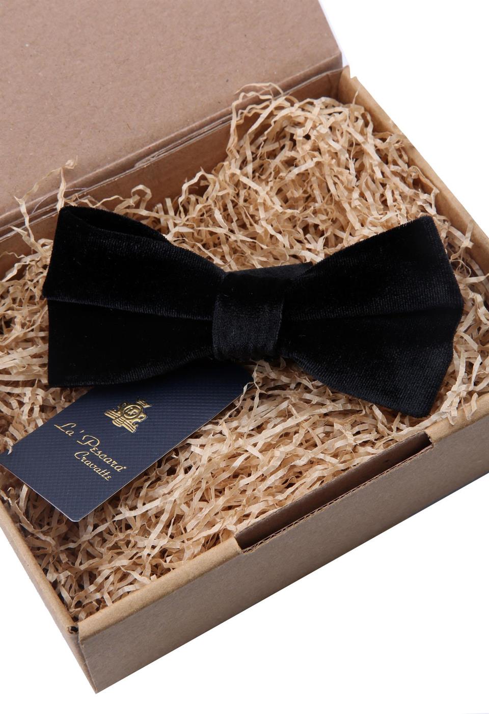 Siyah Kadife Papyon P498