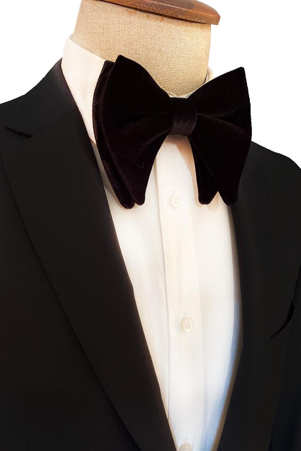 Siyah Kadife Papyon P862