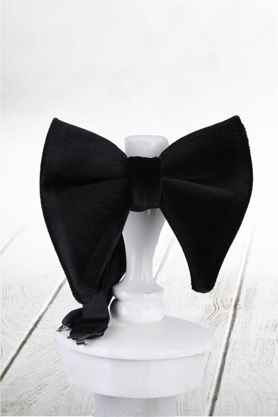 Siyah Kadife Papyon P862