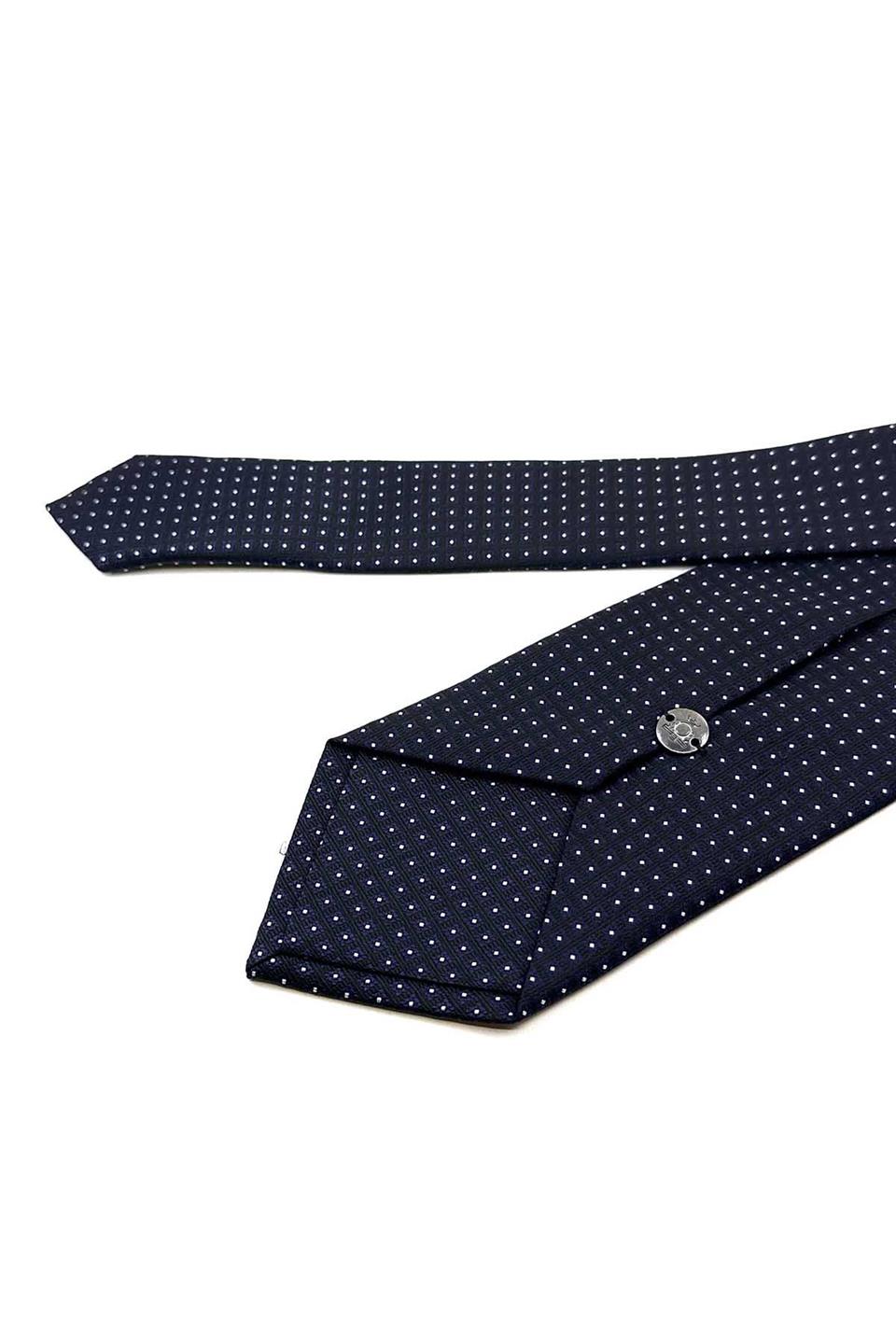 Siyah Küçük Desen Mendilli Klasik Kravat KK12380