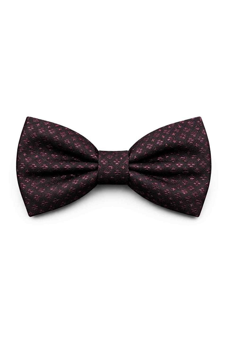 Siyah Motif Desen Papyon P2032