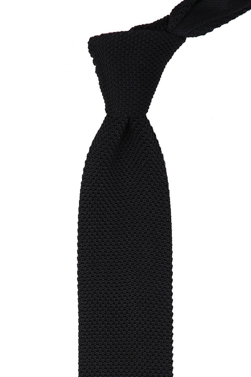 Siyah Örgü Kravat 8001