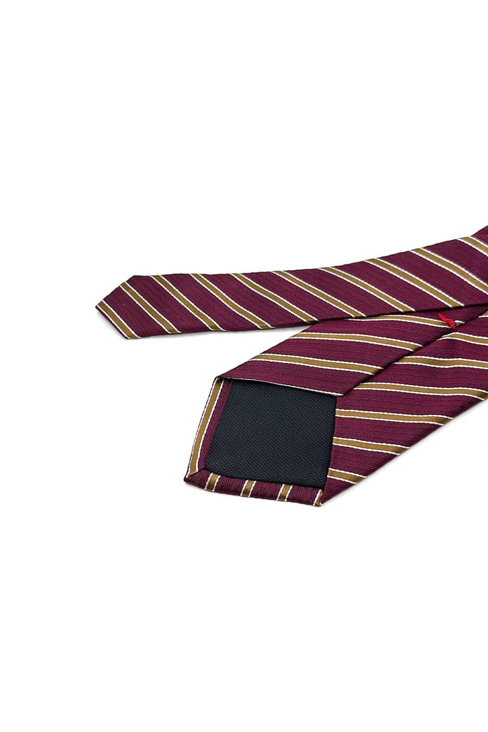 Solaro Style Bordo İtalyan İpek Kravat İK2125