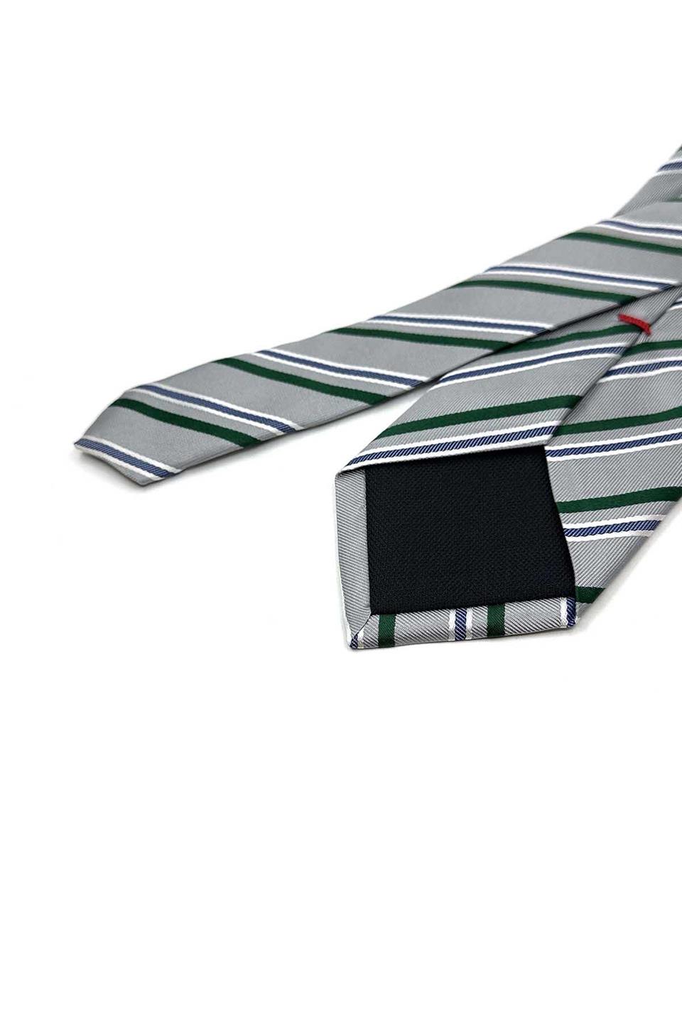 Soleranza Style Gri İtalyan İpek Kravat İK2122