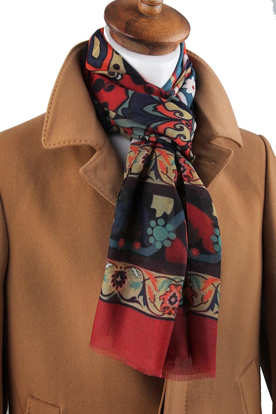 Spruce Style Çok Renkli İtalyan Modal Kaşkol MDL20