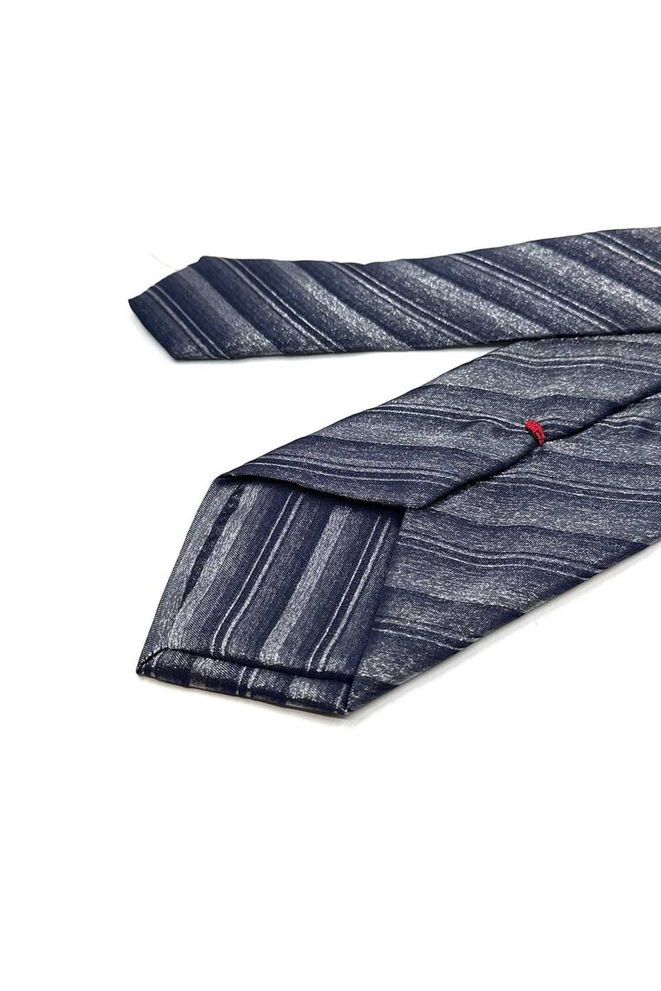 Tassu Style Füme Parlak İtalyan İpek Kravat İK2134