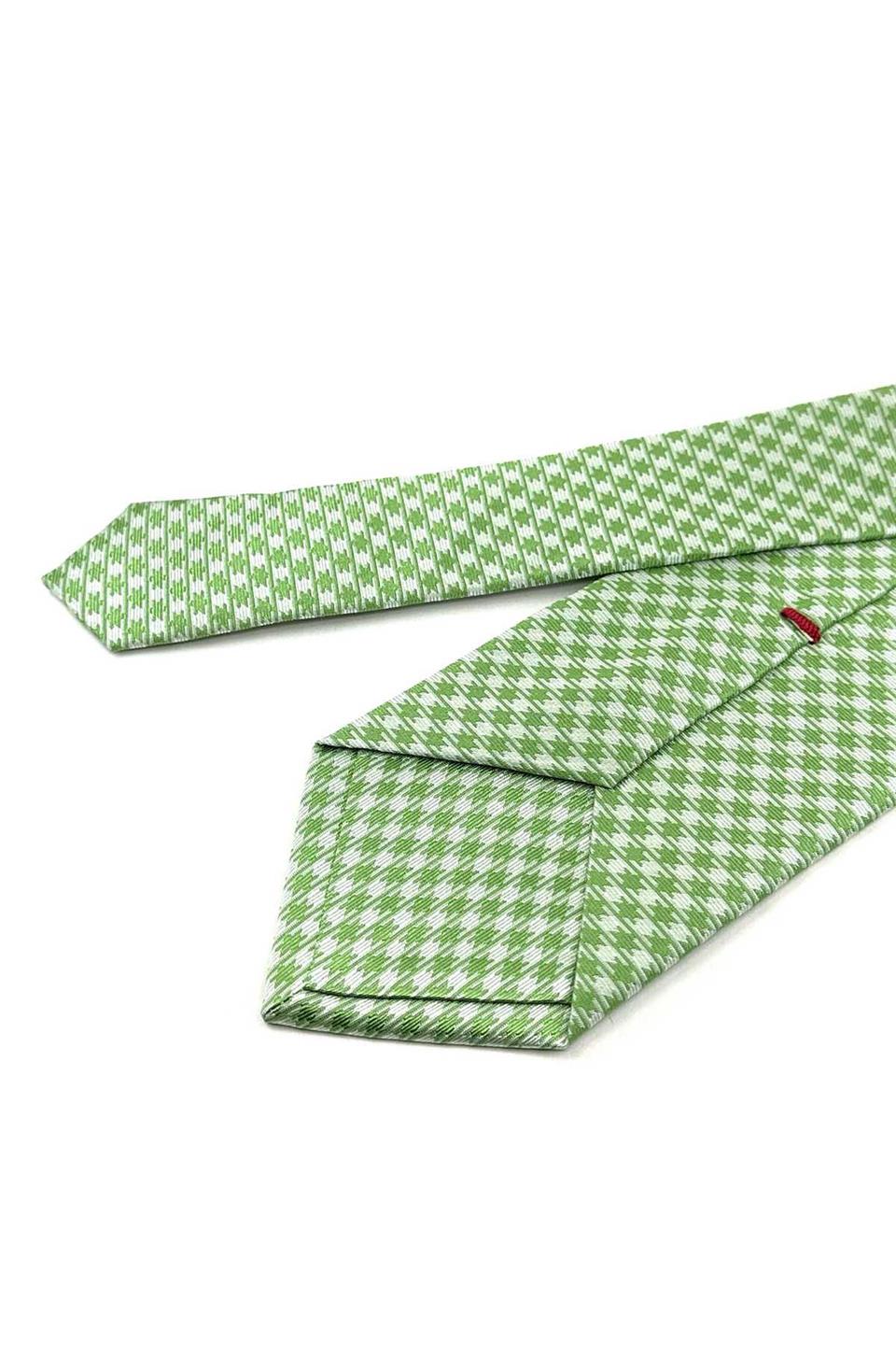 Tula Style Yeşil İtalyan İpek Kravat İK2062