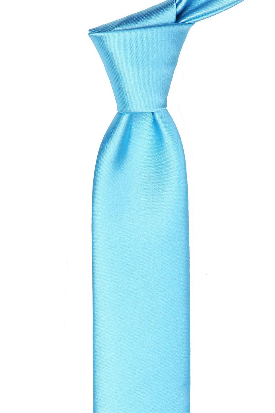 Turkuaz Saten Slim Kravat SK5317