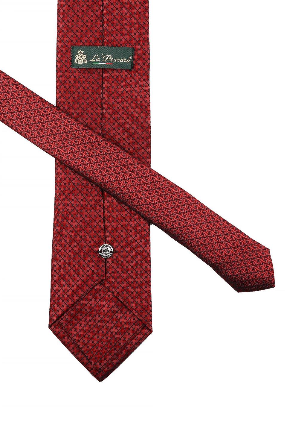 Turuncu Nokta Desen Mendilli Klasik Kravat KK10808