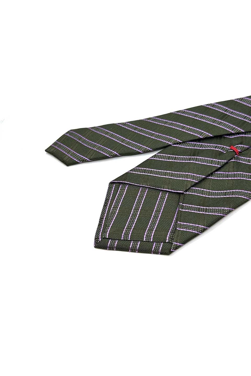 Ucciani Style Yeşil İtalyan İpek Kravat İK2205