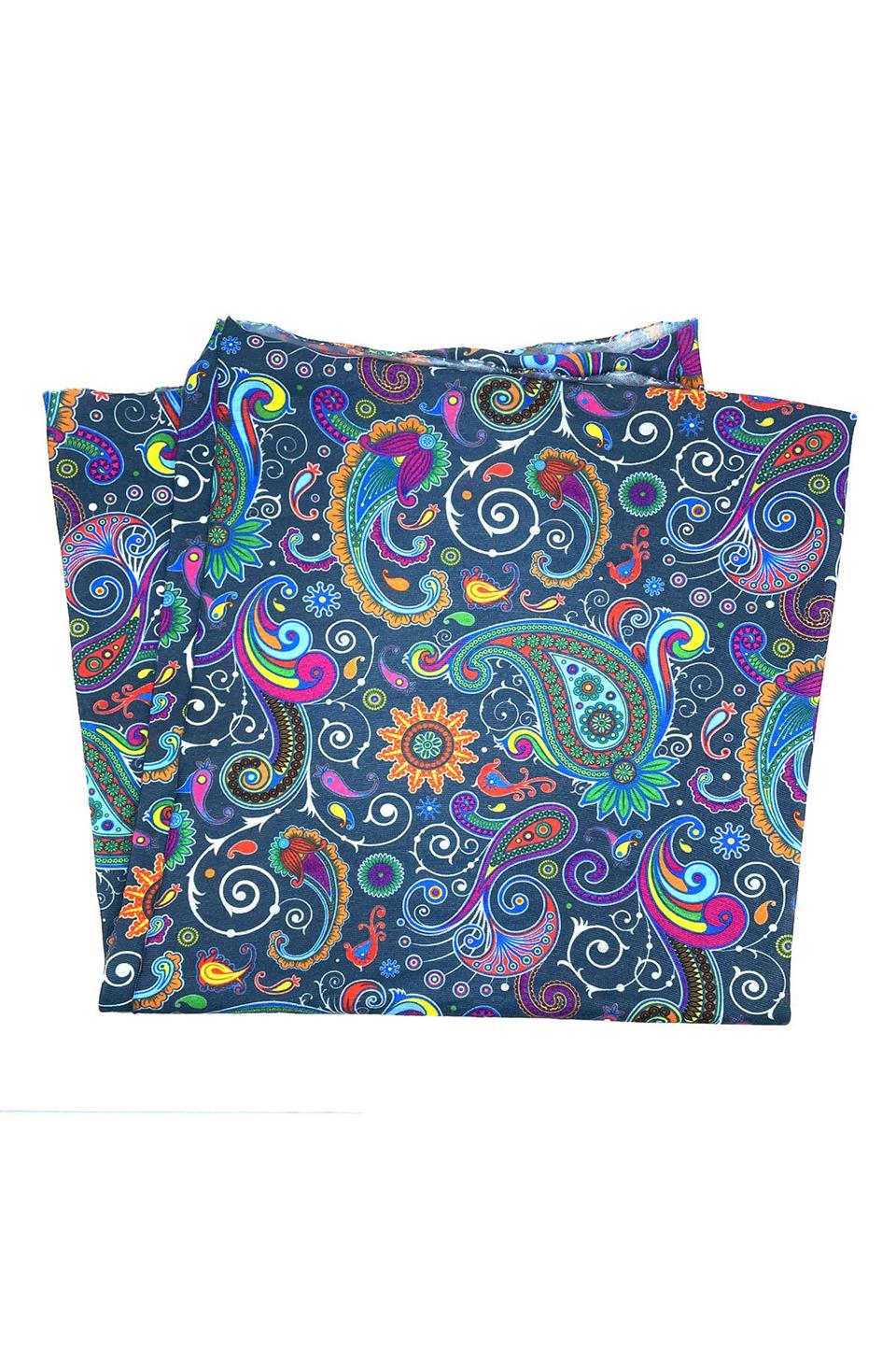 Underwater Paisley Mavi Bandana BND27