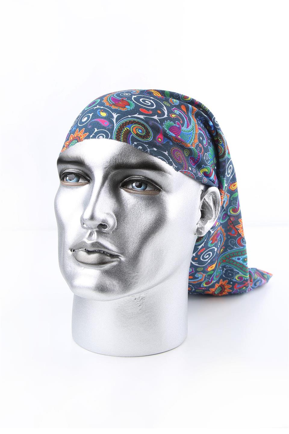 Underwater Paisley Mavi Bandana BND27
