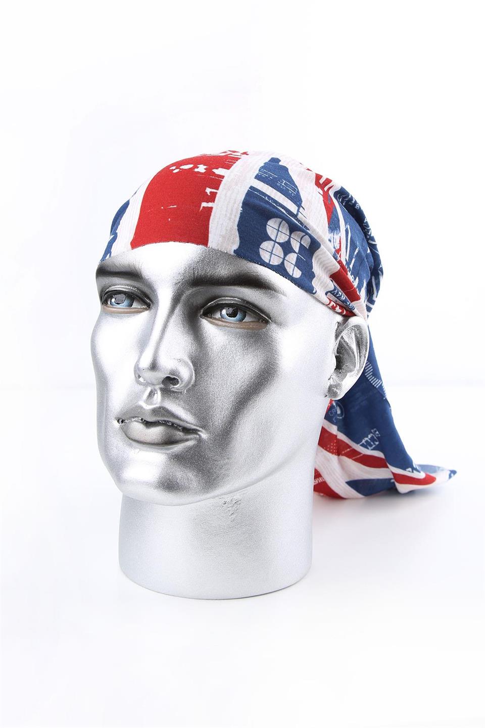 United Kingdom Mavi Beyaz Bandana BND29