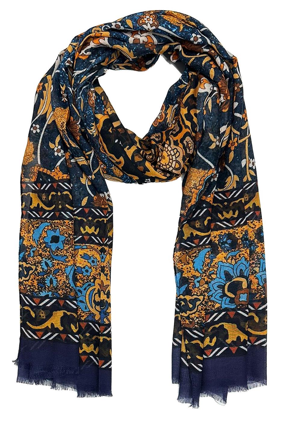 Vesey Style Lacivert İtalyan Modal Kaşkol MDL14