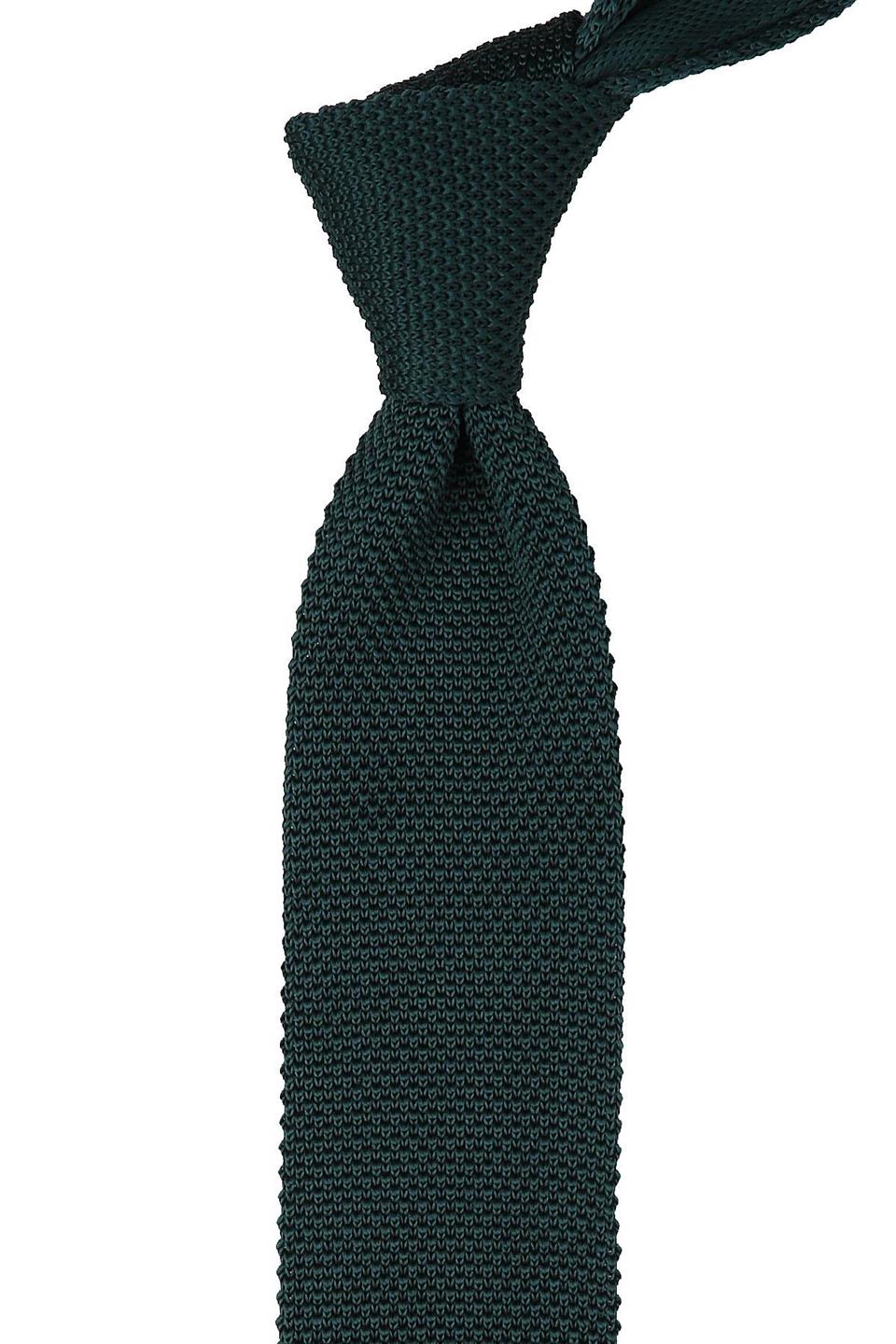 Yeşil Düz Örgü Kravat 8081