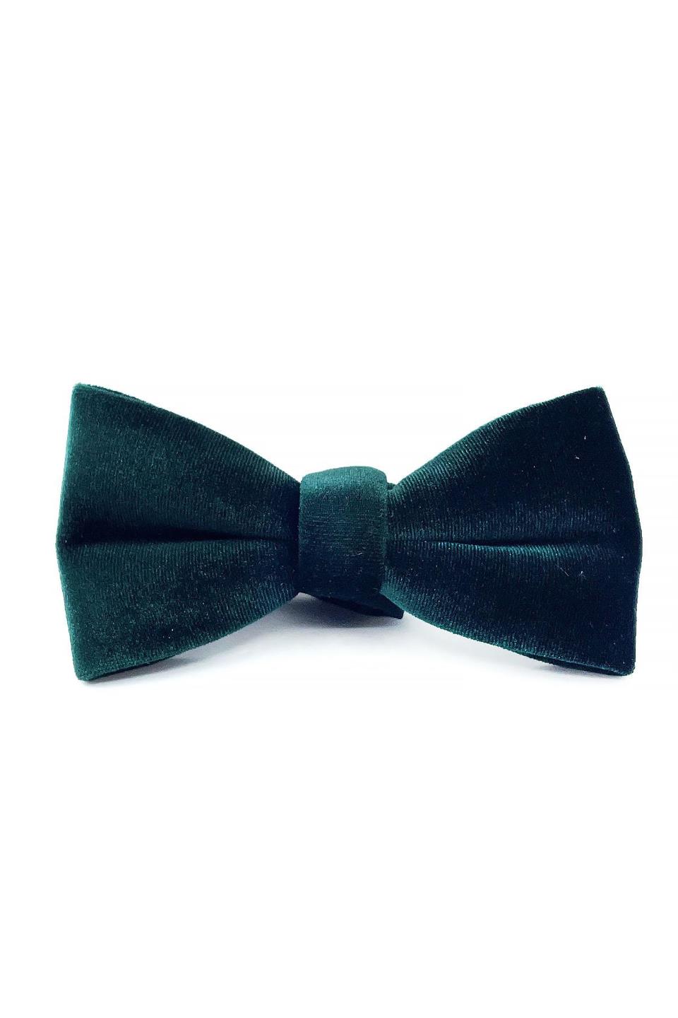 Yeşil Kadife Papyon P1685