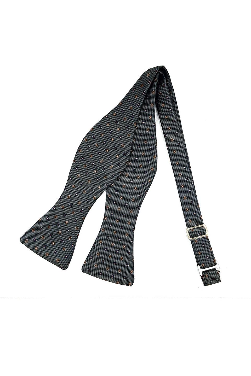 Yeşil Küçük Desen Açık Papyon AP124