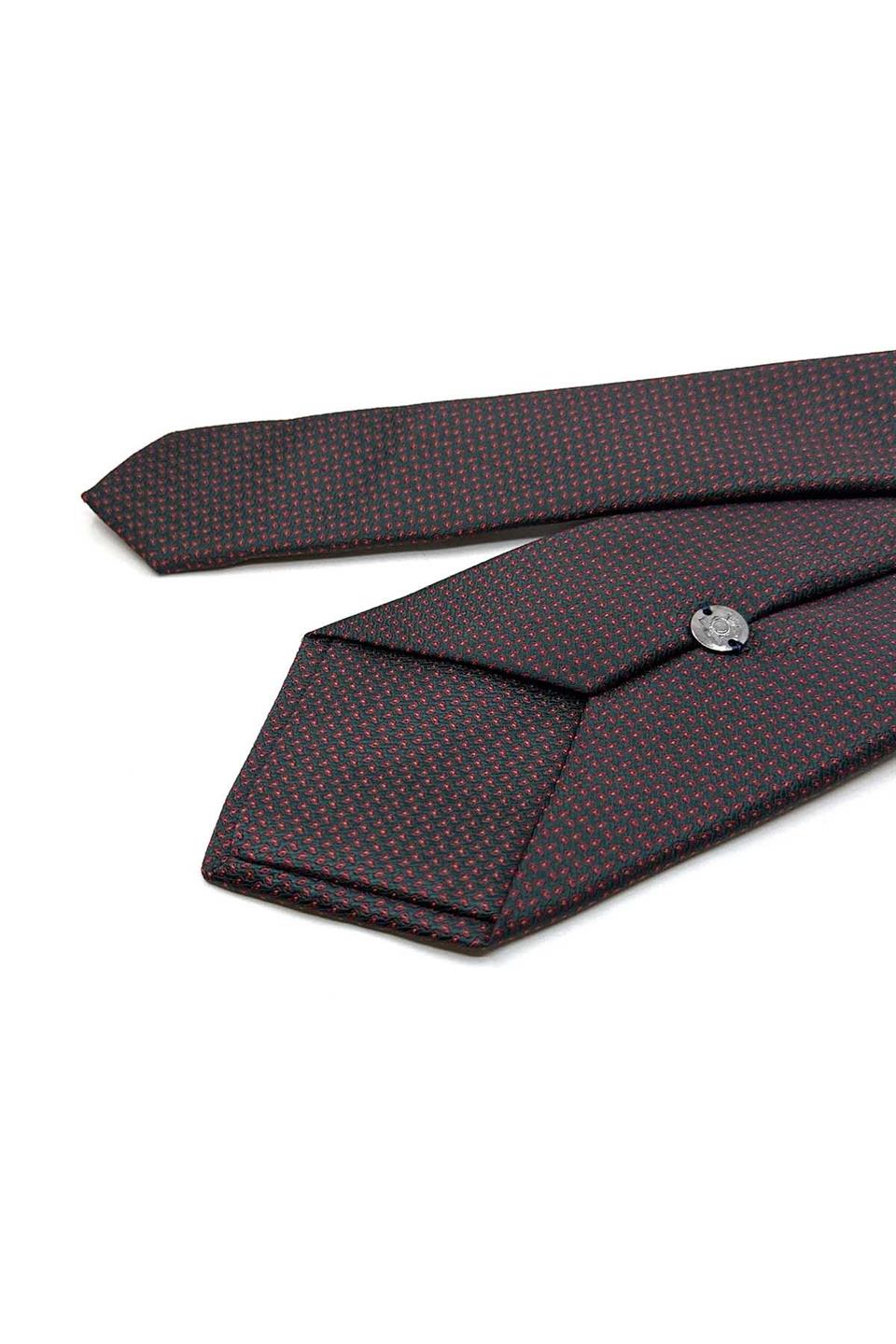 Yeşil Nokta Desen Mendilli Klasik Kravat KK13512