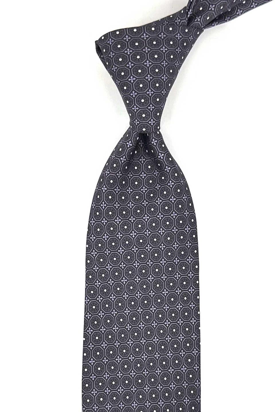Zoza Style Mor - Lila İtalyan İpek Kravat İK2092