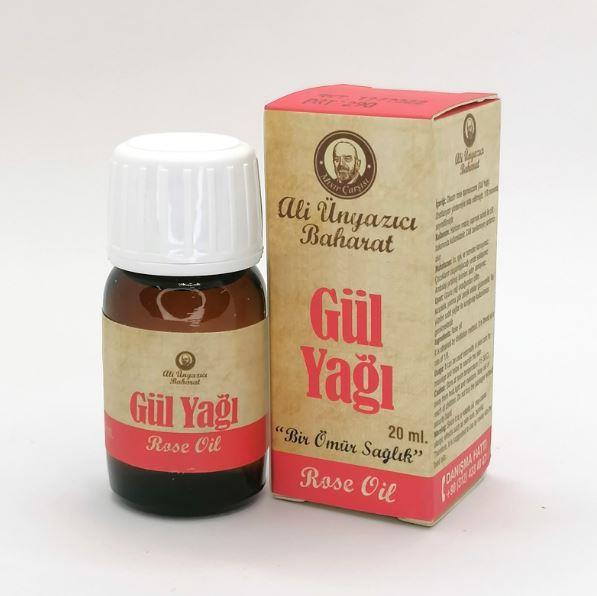DOĞAL YAĞLARAli Ünyazıcı Gül Yağı 20 mlAli Ünyazıcı Gül Yağı 20 ml