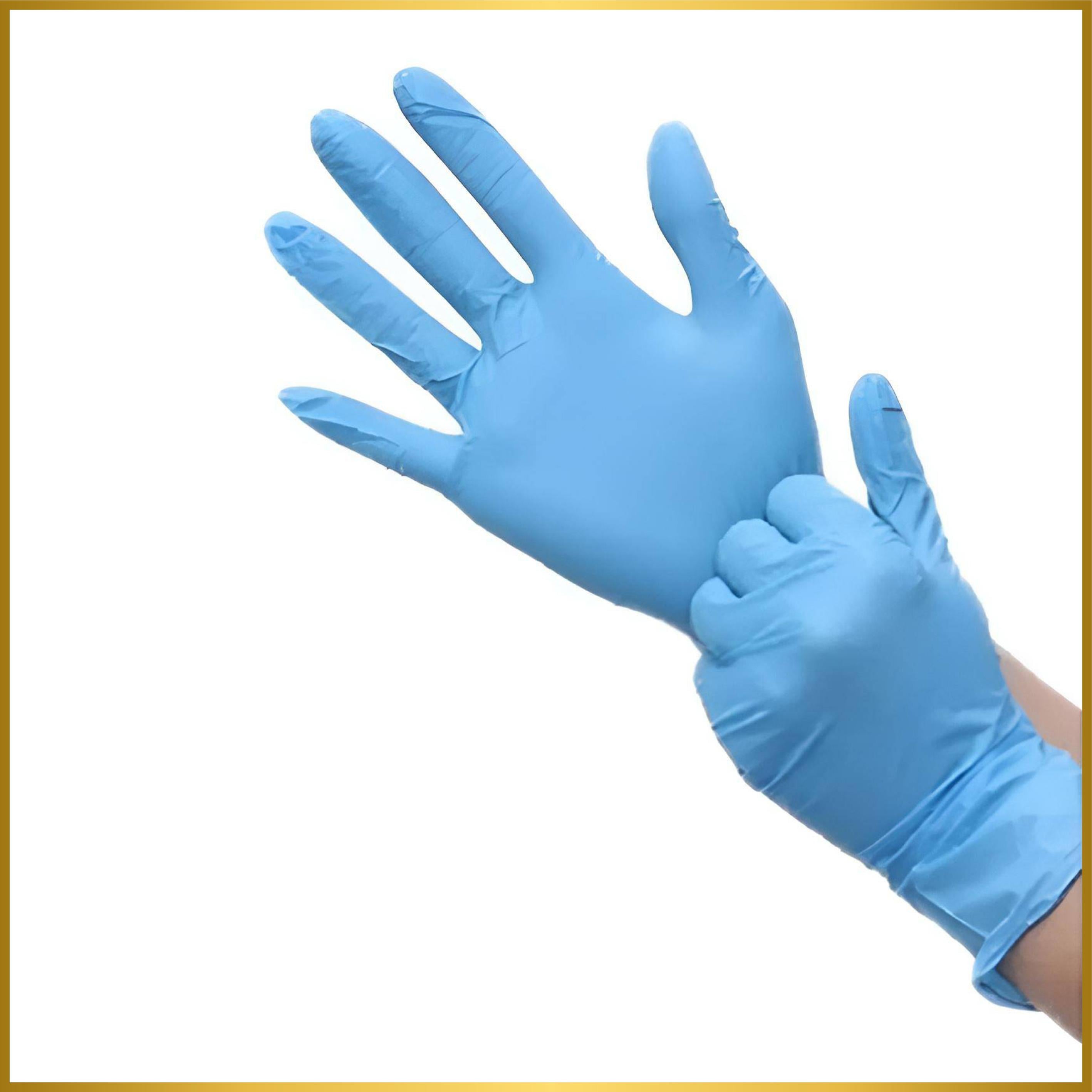 HACAMAT MALZEMELERİHACAMAT MALZEMELERİ Pudrasız Mavi Nitril EldivenPudrasız Nitril Eldiven - Mavi