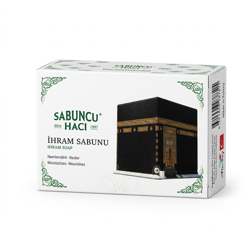 YAĞLAR - SİRKELER - SABUNLARSabuncu Hacı İhram Sabunu – Kokusuz & Parfümsüz Hac ve Umre SabunuSabuncu Hacı İhram Sabunu