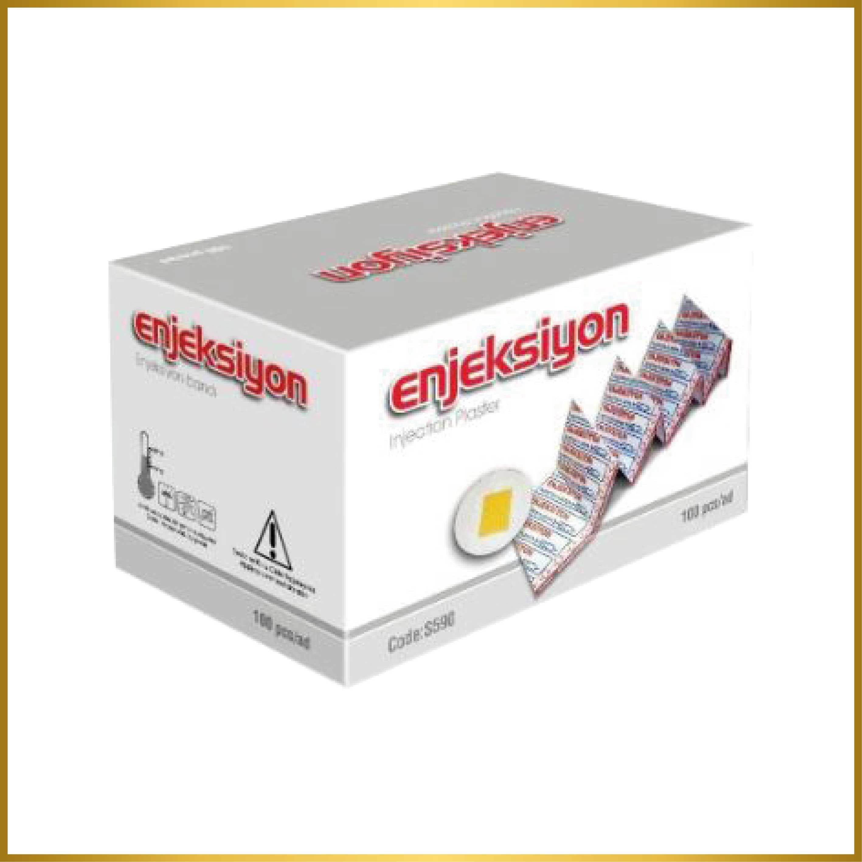 SÜLÜK MALZEMELERİYuvarlak Enjeksiyon Bandı (100'lü Paket)Yuvarlak Enjeksiyon Bandı (100'lü Paket)