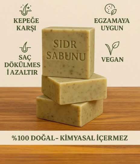 YAĞLAR - SİRKELER - SABUNLARSidr Sabunu %100 Doğal Sidr Sabunu