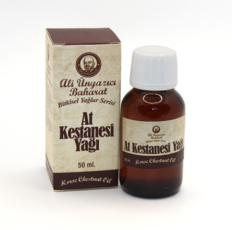 DOĞAL YAĞLARAli Ünyazıcı At Kestanesi Yağı 50 mlAli Ünyazıcı At Kestanesi Yağı 50 ml