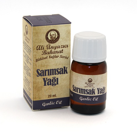 DOĞAL YAĞLARAli Ünyazıcı Sarımsak Yağı 20 mlAli Ünyazıcı Sarımsak Yağı 20 ml