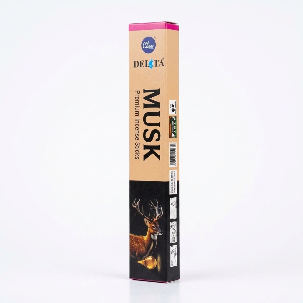 YAĞLAR - SİRKELER - SABUNLARDelta Musk Premium Çubuk Tütsü (Etkileyici Misk Kokusu) | Ahsen SağlıkDelta Musk Premium Çubuk Tütsü