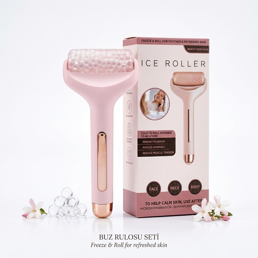 MASAJ ÜRÜNLERİIce Roller Buz Etkili Yüz Masaj | Aleti Ahasen Sağlık Ice Roller