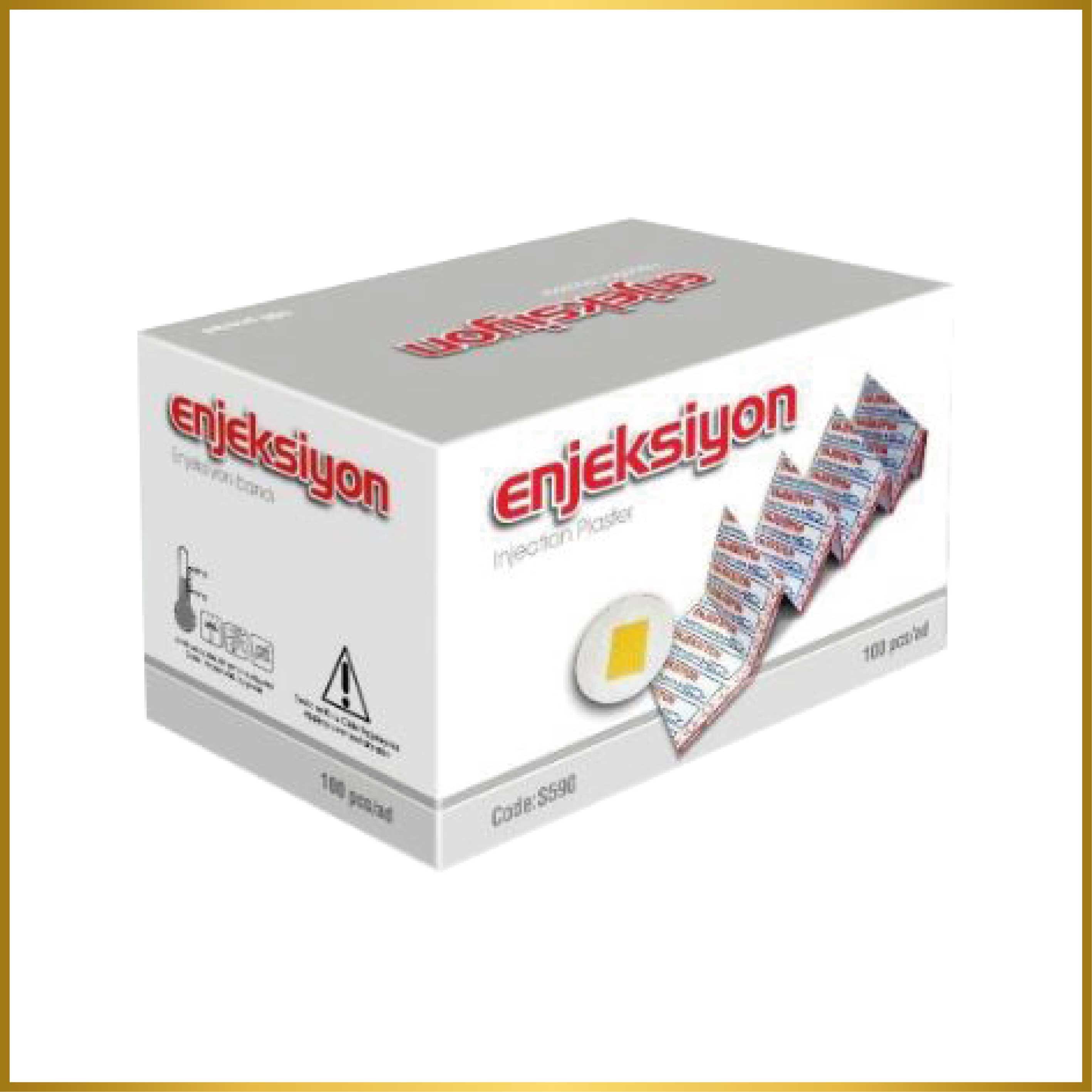 SÜLÜK MALZEMELERİYuvarlak Enjeksiyon Bandı (100'lü Paket)Yuvarlak Enjeksiyon Bandı (100'lü Paket)
