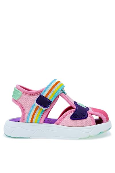 Vicco Flow2 Ultra Hafif  Kız Bebek Ve Çocuk Günlük Sandalet Pembe