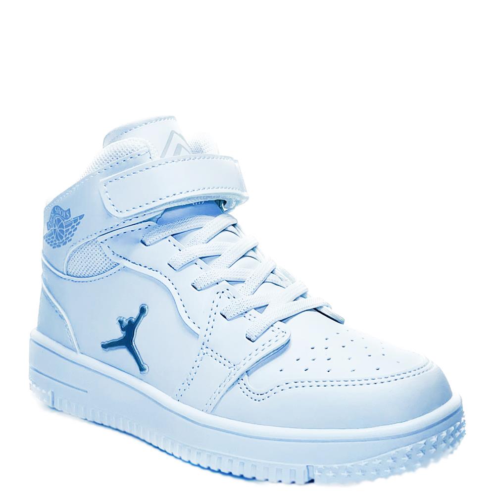 Kidx Haykat Jordan Beyaz Unisex Çocuk Bilekli Spor Ayakkabı