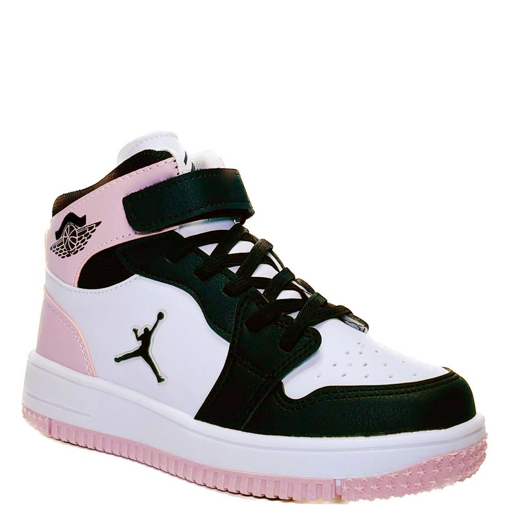 Kidx Haykat Jordan Pudra Pembe Beyaz Kız Çocuk Bilekli Spor Ayakkabı