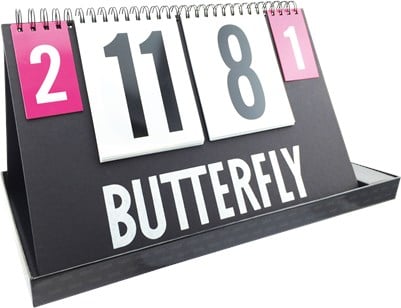 BUTTERFLY SCORER DUO ÇİFTLİ SAYI TABELASI