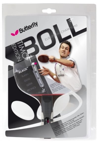 BUTTERFLY TIMO BOLL BLACK HAZIR RAKET