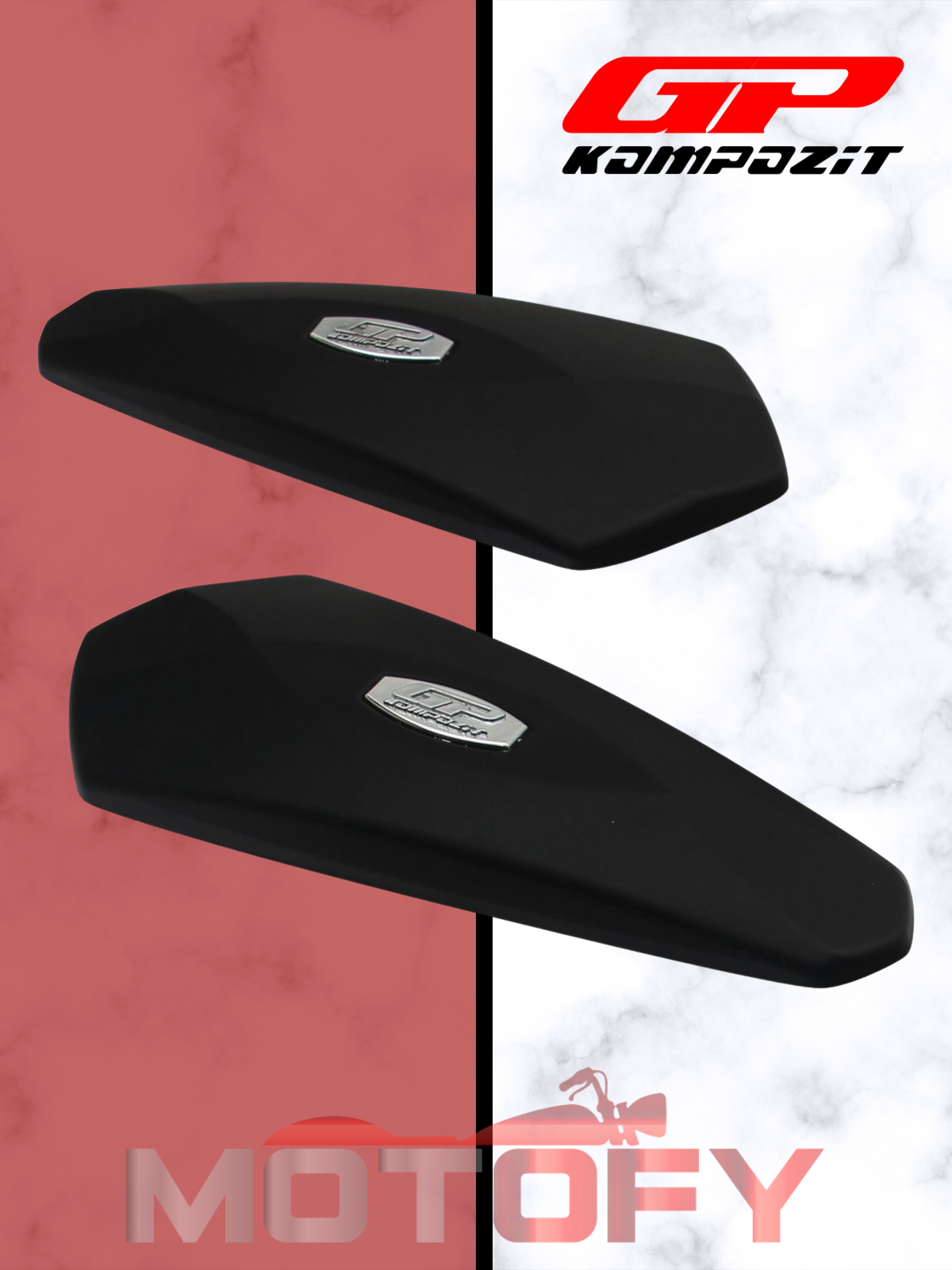  GP Kompozit Universal 9x23cm Grenaj Koruma Padi Siyah